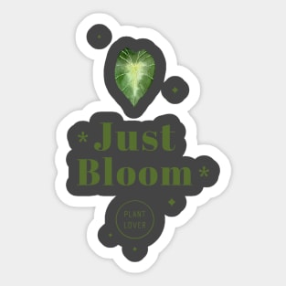 Just Bloom Plant Lover Sticker